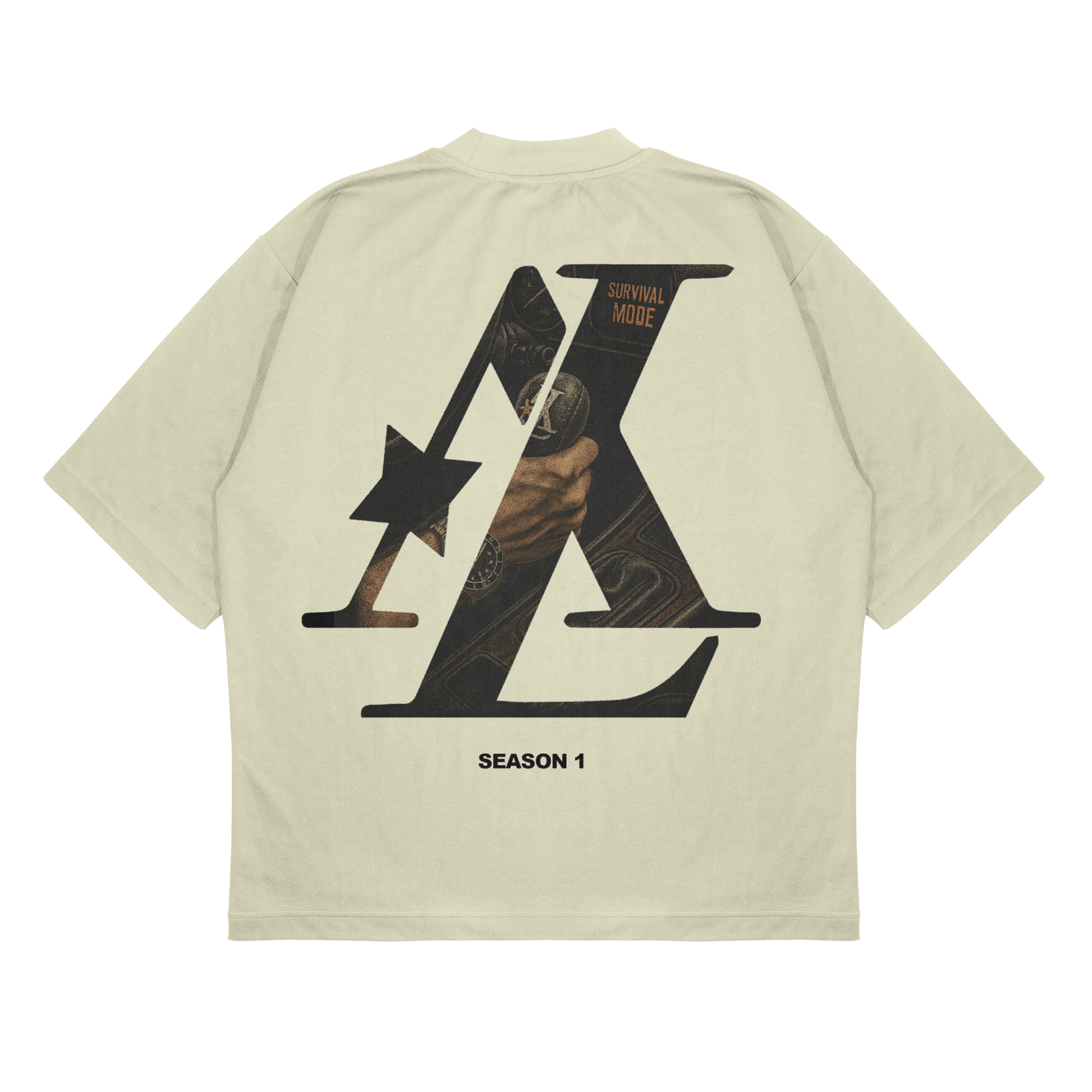 "Survival Mode" -Oversized Tee.