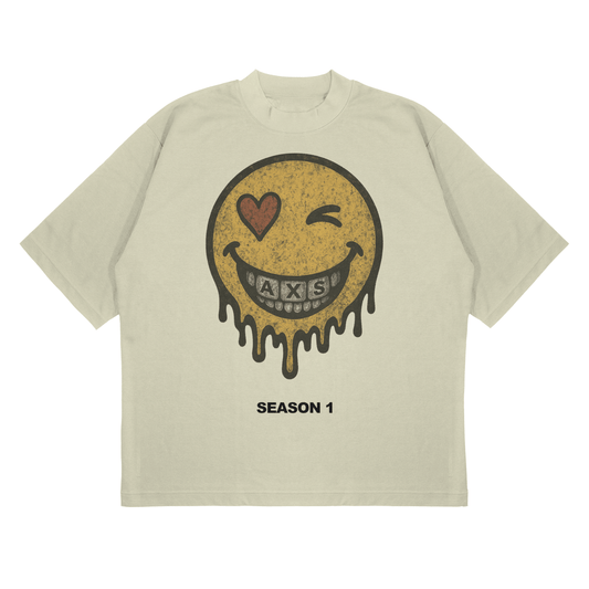 Meltdown N Smile Luxury Graphic Tee.
