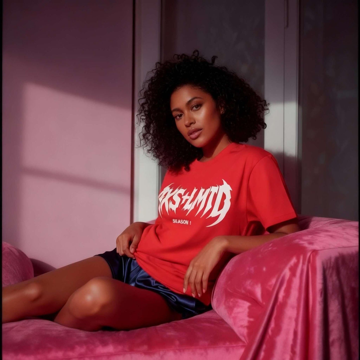 Wicked Bold Luxury Oversized Tee.